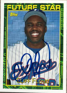 Cliff Floyd Autographed 1994 Topps #259