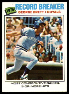 1977 Topps #231 George Brett RB VG Kansas City Royals 