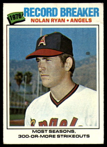 1977 Topps #234 Nolan Ryan RB VG California Angels 