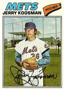 1977 Topps #300 Jerry Koosman VG New York Mets 