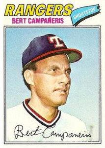 1977 Topps #373 Bert Campaneris VG Texas Rangers 