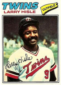 1977 Topps #375 Larry Hisle VG Minnesota Twins 