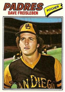 1977 Topps #407 Dave Freisleben VG San Diego Padres 