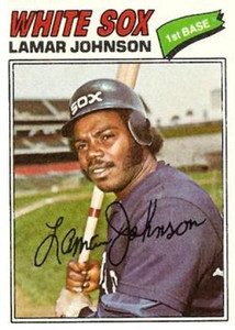 1977 Topps #443 Lamar Johnson VG Chicago White Sox 