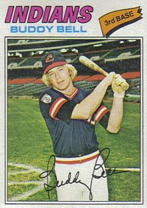 1977 Topps #590 Buddy Bell VG Cleveland Indians 
