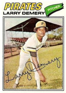 1977 Topps #607 Larry Demery VG Pittsburgh Pirates 