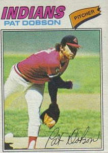 1977 Topps #618 Pat Dobson VG Cleveland Indians 