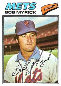 1977 Topps #627 Bob Myrick VG RC Rookie New York Mets 