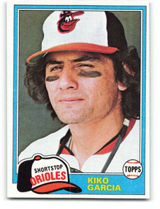 1981 Topps #688 Kiko Garcia VG Baltimore Orioles 