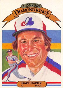 1982 Donruss #2 Gary Carter DK VG Montreal Expos 
