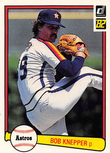 1982 Donruss #41 Bob Knepper VG Houston Astros 