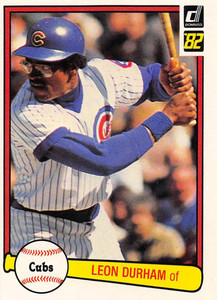1982 Donruss #151 Leon Durham VG Chicago Cubs 