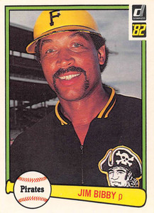 1982 Donruss #171 Jim Bibby VG Pittsburgh Pirates 