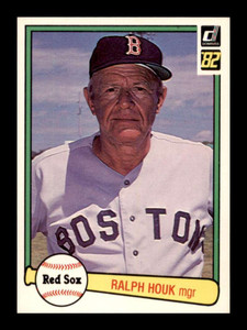 1982 Donruss #282 Ralph Houk MG VG Boston Red Sox 