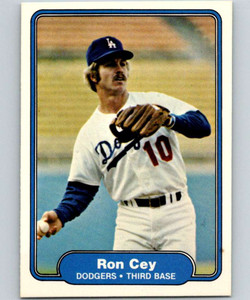 1982 Fleer #3 Ron Cey VG Los Angeles Dodgers 