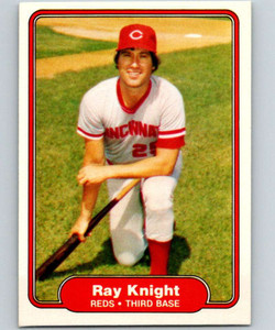 1982 Fleer #71 Ray Knight VG Cincinnati Reds 