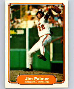 1982 Fleer #175 Jim Palmer VG Baltimore Orioles 