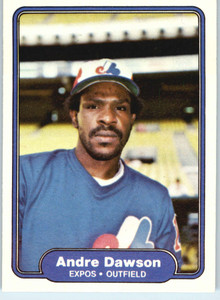 1982 Fleer #187 Andre Dawson VG Montreal Expos 