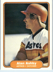 1982 Fleer #212 Alan Ashby VG Houston Astros 