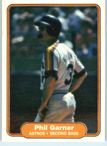 1982 Fleer #216 Phil Garner VG Houston Astros 