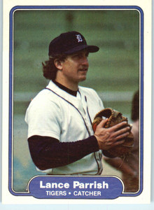 SOLD 81525 1982 Fleer #276 Lance Parrish VG Detroit Tigers 