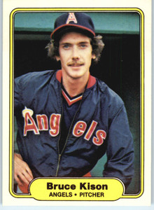1982 Fleer #467 Bruce Kison VG California Angels 