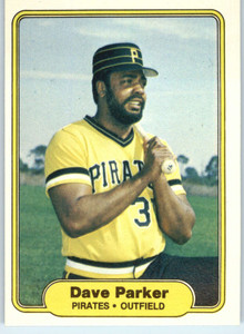 1982 Fleer #489 Dave Parker VG Pittsburgh Pirates 
