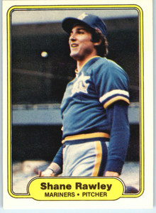 1982 Fleer #517 Shane Rawley VG Seattle Mariners 
