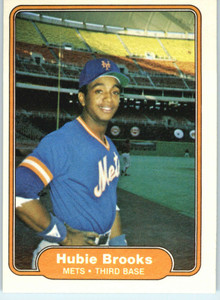 1982 Fleer #522 Hubie Brooks VG New York Mets 