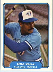 1982 Fleer #625 Otto Velez VG Toronto Blue Jays 