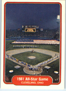 1982 Fleer #628 All Star Game VG 