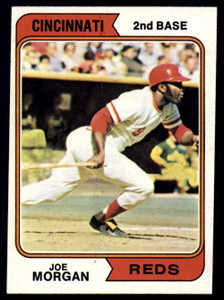 1974 Topps #85 Joe Morgan VG Cincinnati Reds 