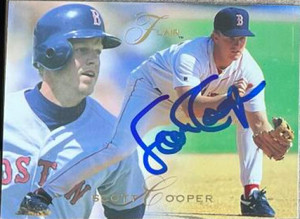 Scott Cooper Autographed 1993 Flair #161