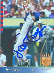 Scott Cooper Autographed 1993 SP #200