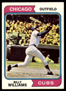 1974 Topps #110 Billy Williams VG Chicago Cubs 