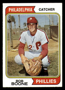 1974 Topps #131 Bob Boone VG Philadelphia Phillies 