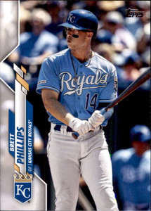 2020 Topps #622 Brett Phillips NM-MT Kansas City Royals 