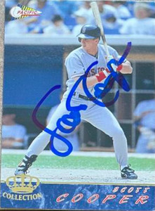 Scott Cooper Autographed 1994 Pacific #50