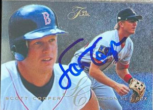 Scott Cooper Autographed 1995 Flair #11