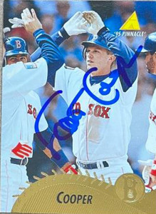 Scott Cooper Autographed 1995 Pinnacle #67 Scott Cooper Autographed 1995 Pinnacle #67