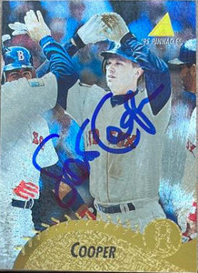 Scott Cooper Autographed 1995 Pinnacle Museum Collection #67