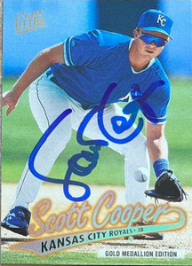 Scott Cooper Autographed 1997 Fleer Ultra Gold Medallion #G392