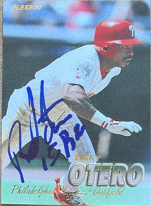 Ricky Otero Autographed 1997 Fleer #417