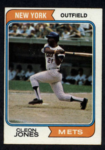 1974 Topps #245 Cleon Jones VG New York Mets 