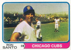 1974 Topps #270 Ron Santo VG Chicago Cubs 