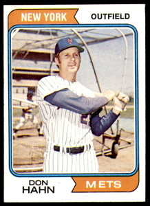 1974 Topps #291 Don Hahn VG New York Mets 