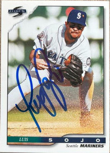 Luis Sojo Autographed 1996 Score #475