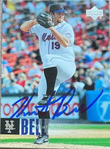 Heath Bell Autographed 2006 Upper Deck #1122