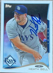 Heath Bell Autographed 2014 Topps #546
