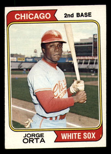 1974 Topps #376 Jorge Orta VG Chicago White Sox 
